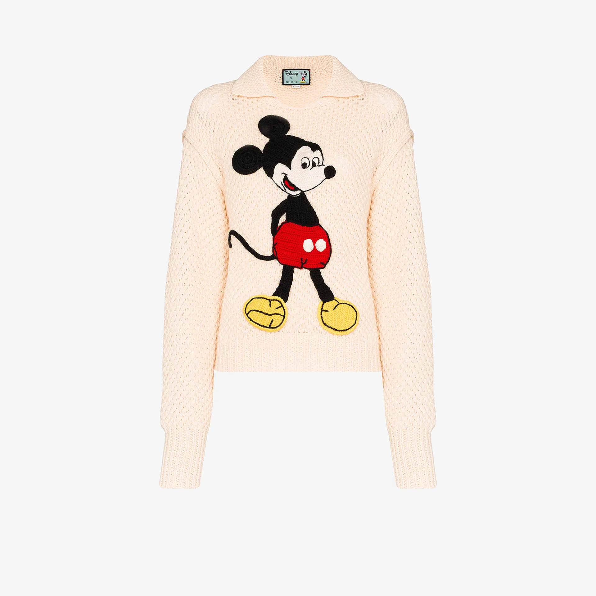 Mickey Mouse embroidered sweater